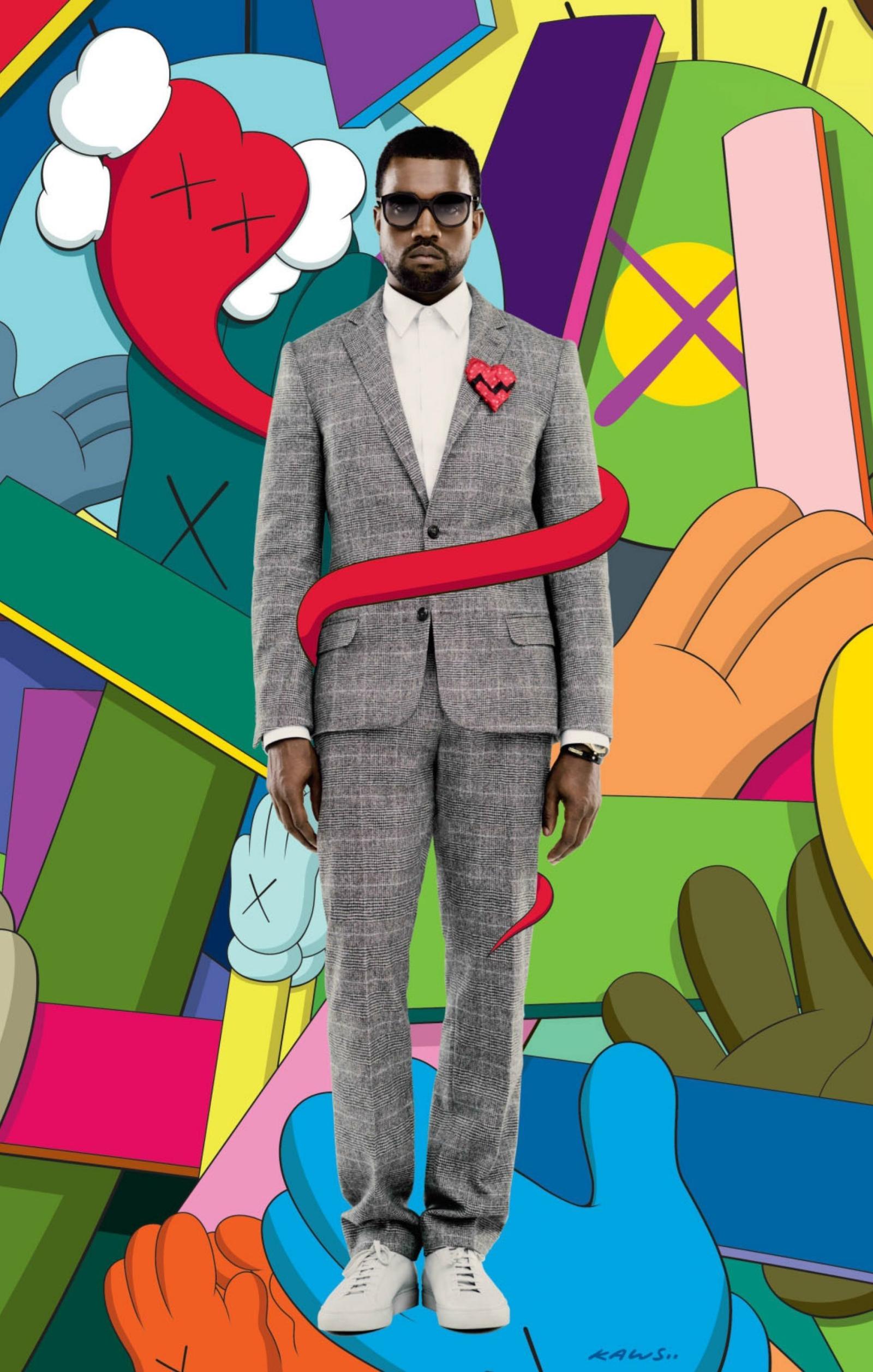 1890x2970 Kanye West 808s Heartbreak Background - Kaws Kanye West (#1105929