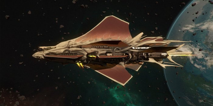 1920x1080 ArtStation - Unfallen Ship/ Endless Space 2, Hugo Barthouil