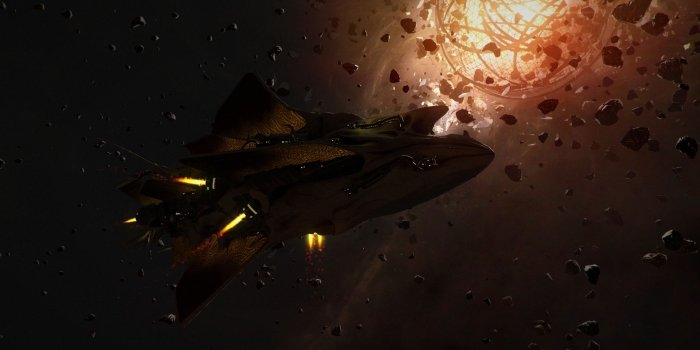 1920x1080 ArtStation - Unfallen Ship/ Endless Space 2, Hugo Barthouil