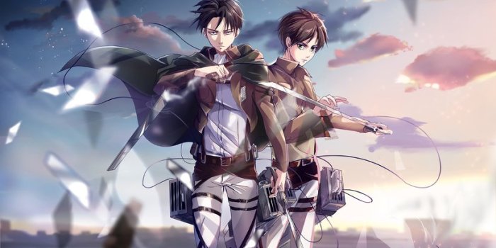 3840x2160 Levi and Eren Yeager Attack on Titan Shingeki no Kyojin 4K #19244