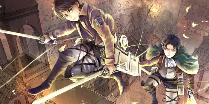 3840x2400 Eren and Levi 4k Ultra HD Wallpaper | Background Image | 3840x2400