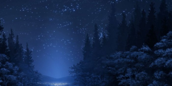 1440x900 Winter night sky Mac Wallpaper Download | Free Mac Wallpapers Download