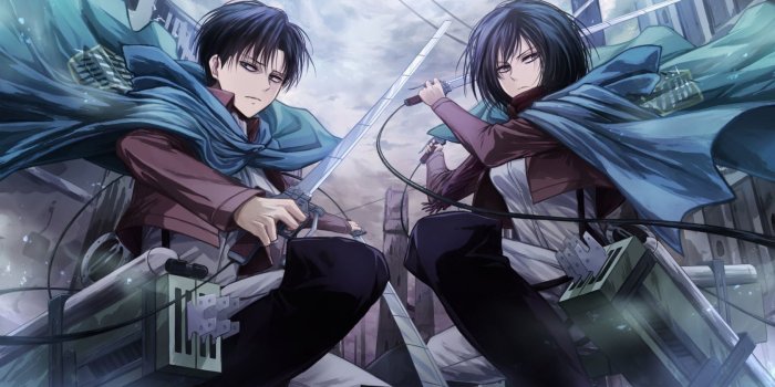 1680x1042 Attack - Shingeki No Kyojin Mikasa E Levi (#471015) - HD Wallpaper