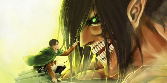 1332x850 Wallpaper art, Titan, Shingeki no Kyojin, Eren Yeager, Attack of the