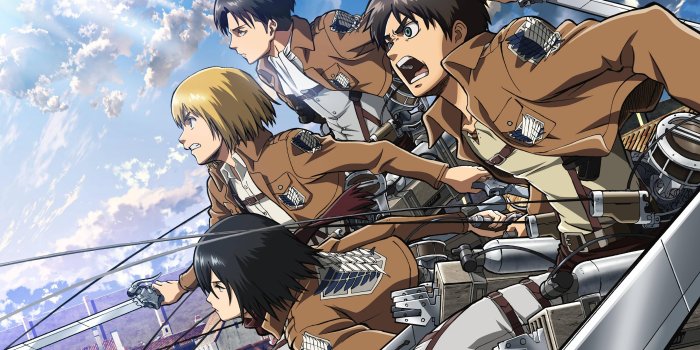 7680x4320 Eren Mikasa Armin Levi Attack on Titan Shingeki no Kyojin 8K #19422