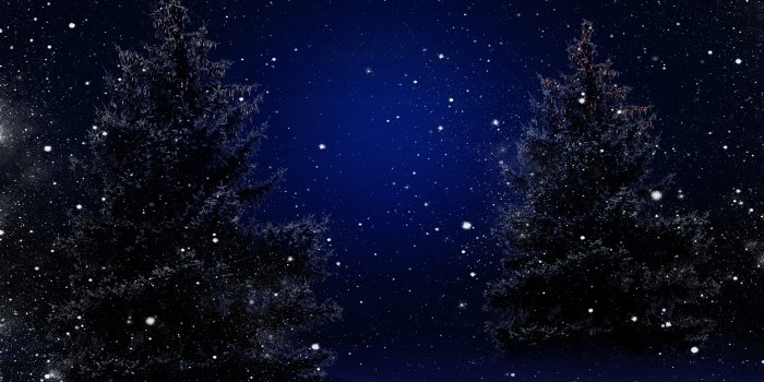 4709x3468 Winter: Winter Night Christmas Time Sky Splendor Magic Merry Nature