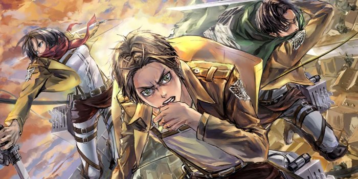 1600x1200 Download 1600x1200 Wallpaper Mikasa Ackerman, Eren Yeager, Levi