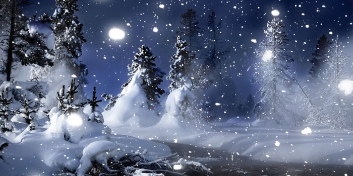 1920x1080 Winter Night Wallpaper - Wallpapers Browse