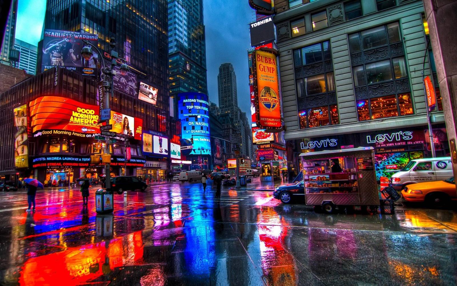 1920x1200 Times Square Wallpapers