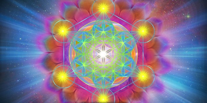 1600x1200 Free Custom Sage Goddess Downloadable Metatron’s Cube & Flower of Life  Screensaver