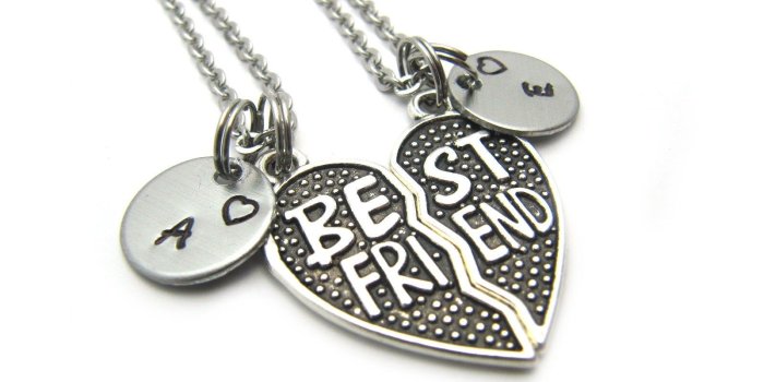 1600x1200 Best Friend Heart Necklace, Best Friends Gift, Best Friends Jewelry, Split  Heart Necklace for 2, BFF Necklace, BFF Necklace for 2, BFF Gifts
