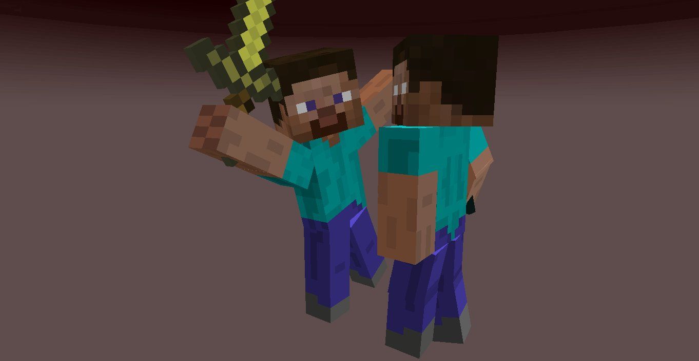 1362x705 Steve Vs Herobrine (MORE) - Other Fan Art - Fan Art - Show Your