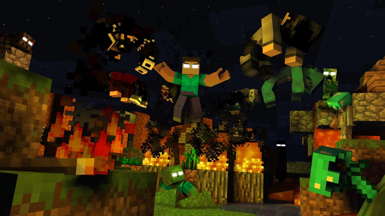 2048x1152 Herobrine wallpaper Gallery