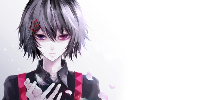 3840x2400 Juuzou Suzuya, 4k, Heterochromia, Manga, Art, Tokyo - Tokyo Ghoul