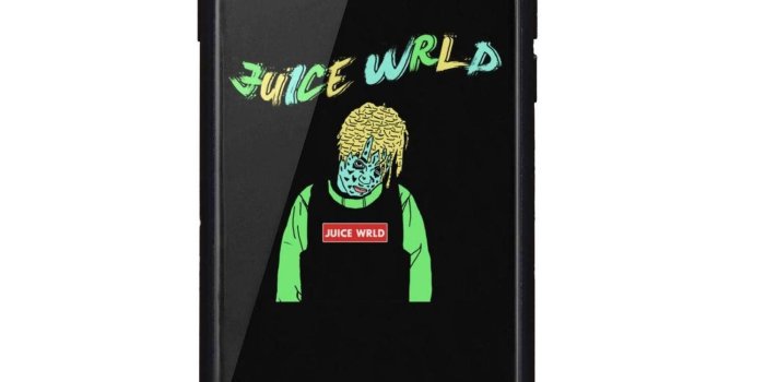 1500x1500 Amazon.com: iPhone 7/iPhone 8 Case Juice-Wrld-Wallpaper- Shockproof