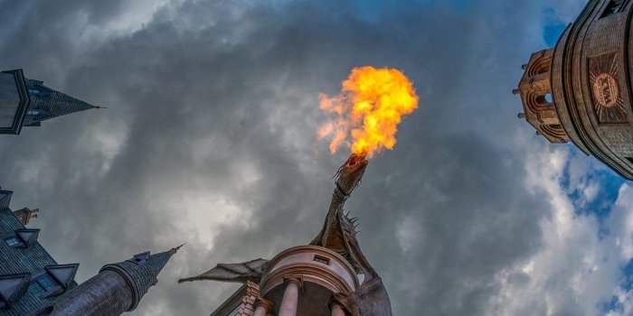 1365x2048 Universal Studios Gringots Bank Dragon! | Oh The Places You'll Go