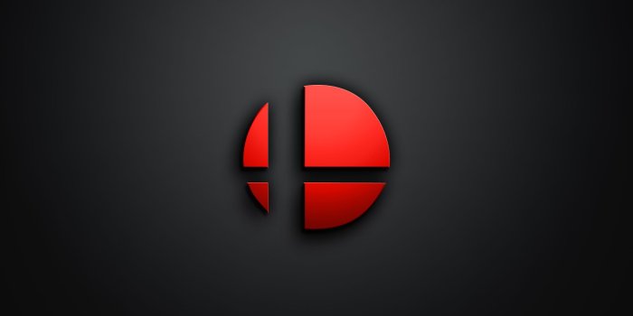 1920x1080 Minimal smash wallpaper (x-post from r/gaming) : smashbros