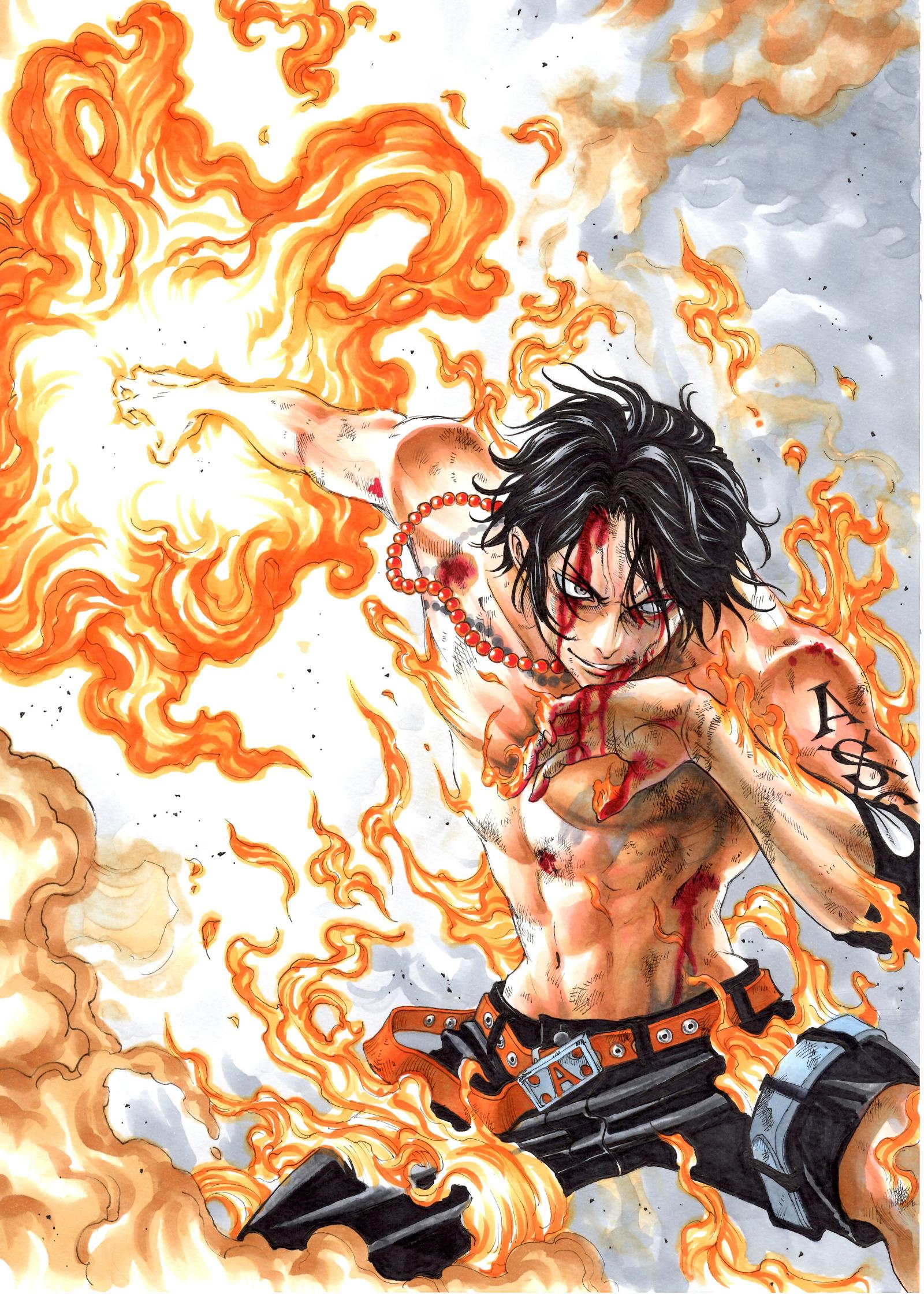 2957x4140 Portgas D. Ace - ONE PIECE - Zerochan Anime Image Board