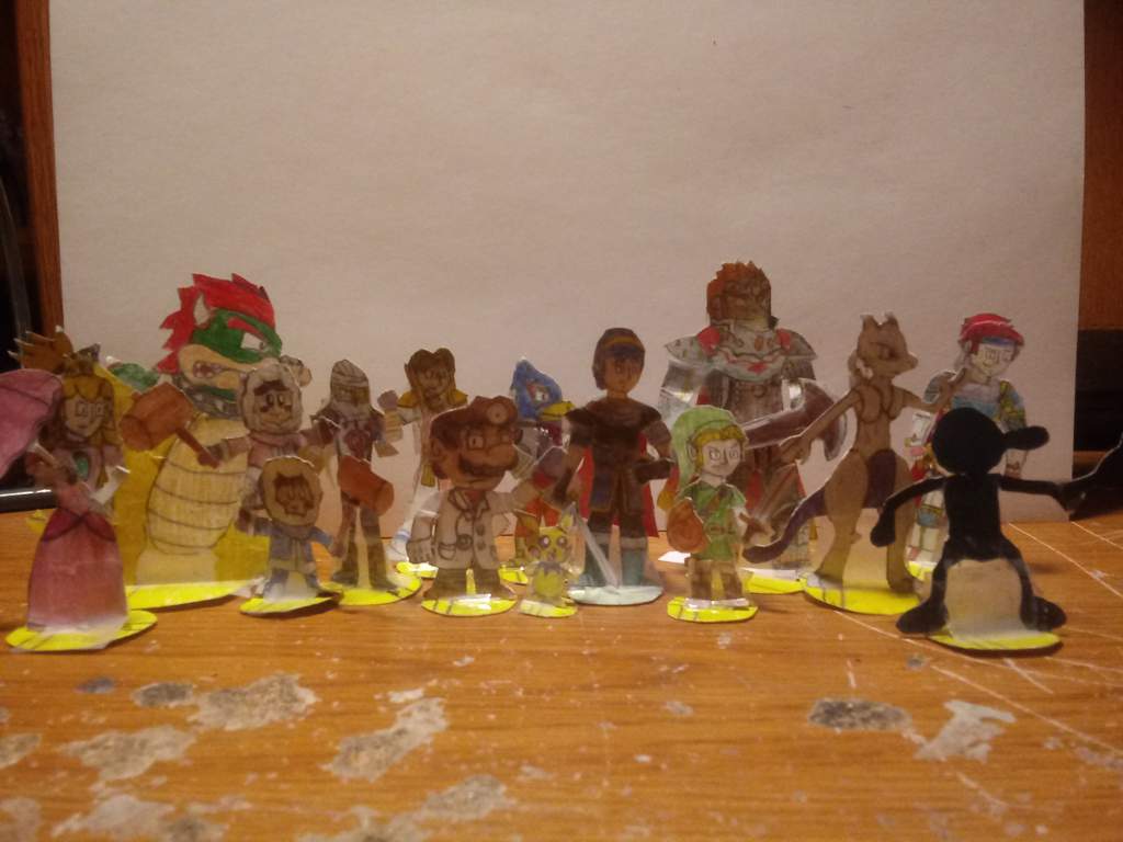 1024x768 Paper Smash Brothers Melee | Smash Amino