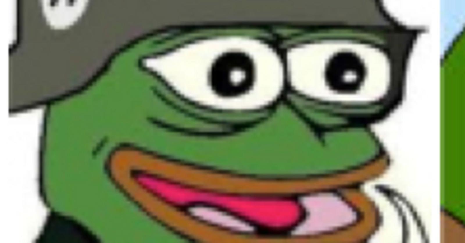 1910x998 Frog doing peace sign meme