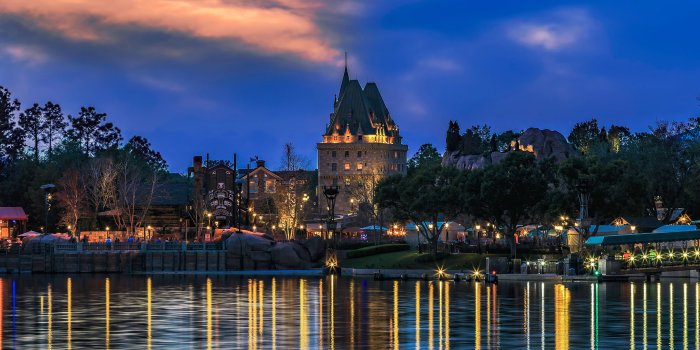 3840x2400 Images Florida USA Disney World Epcot Orlando Pond Parks 3840x2400