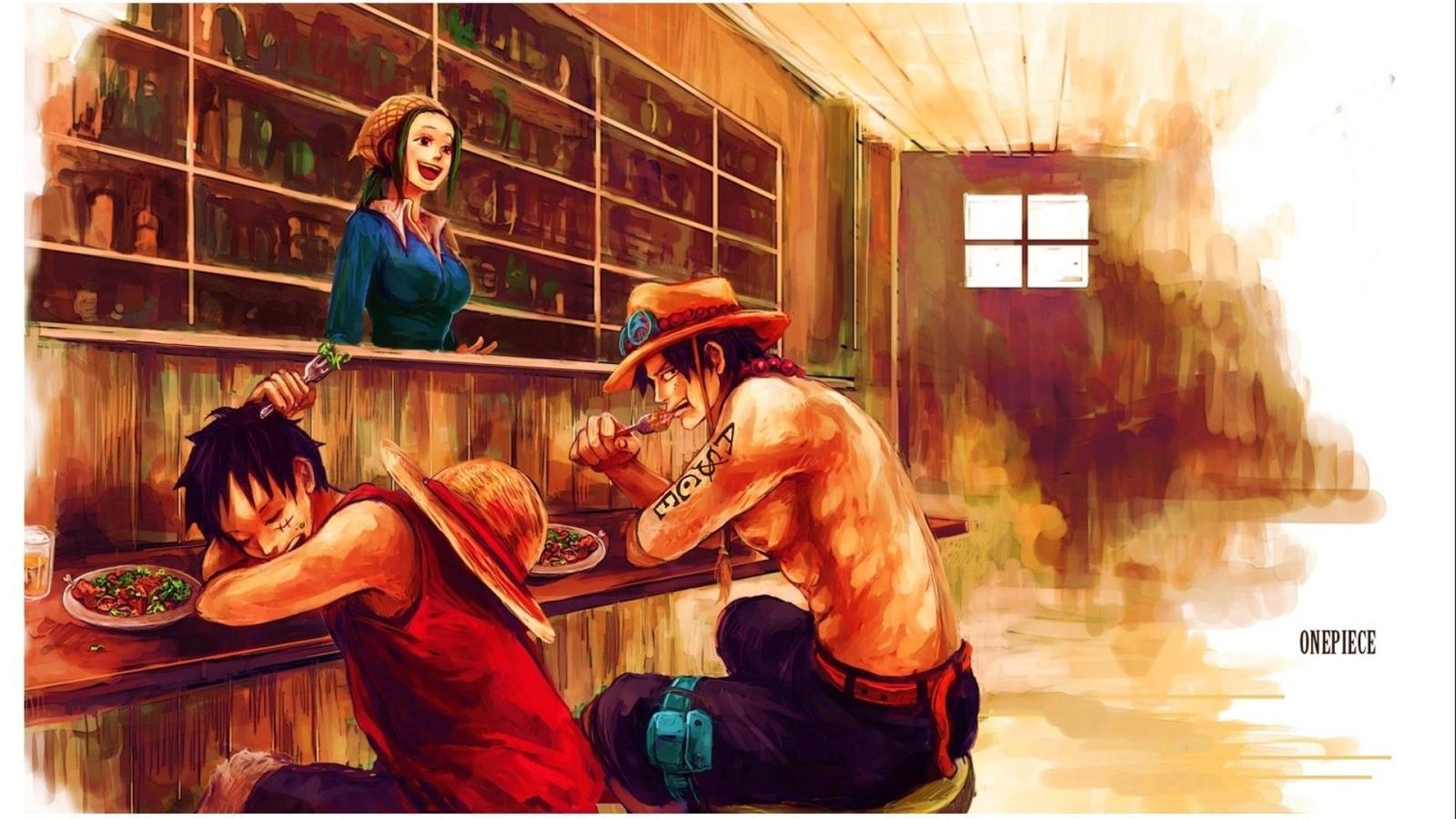 1920x1080 One Piece Luffy and Ace Wallpapers (67+ pictures)