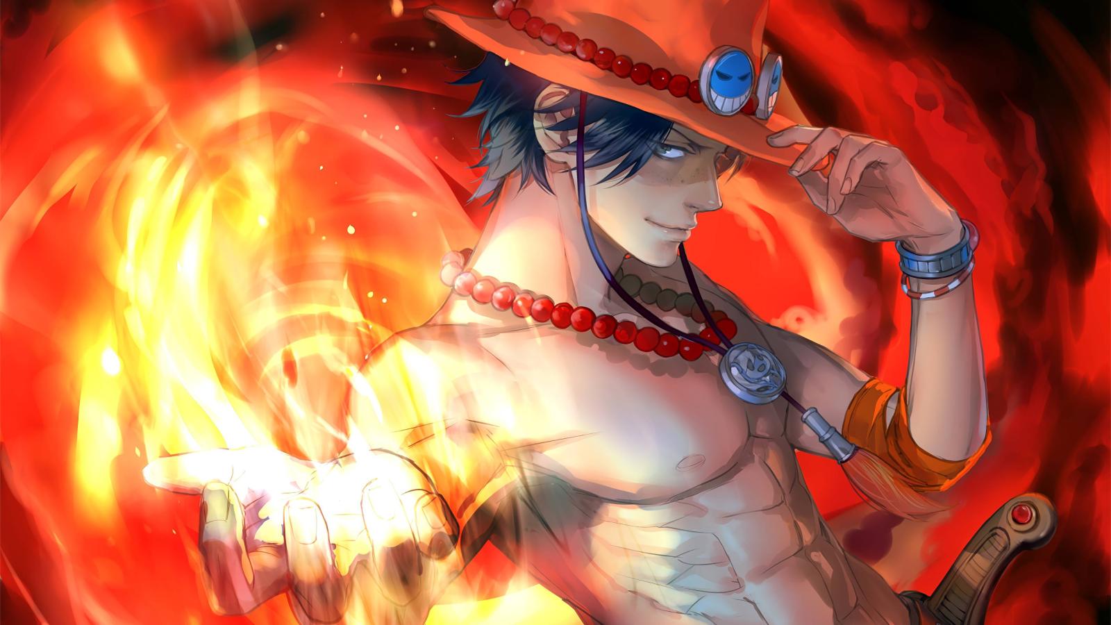 3840x2160 Fire Fist Ace One Piece 4K #7863