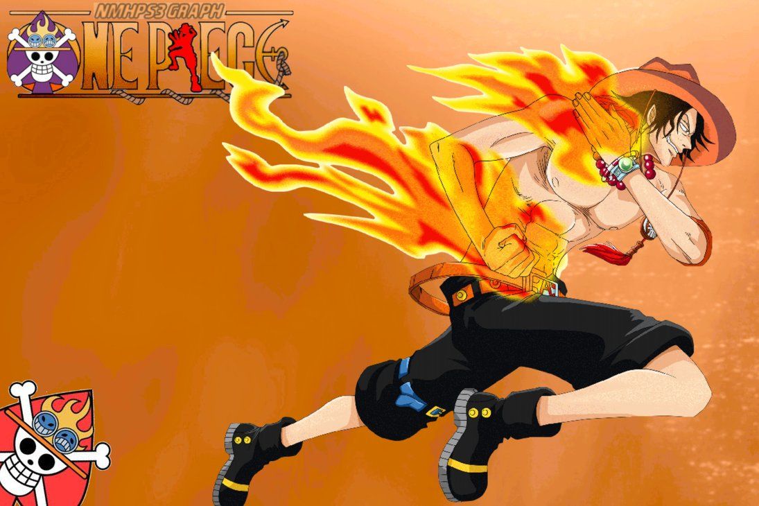 1095x730 One Piece Ace Wallpapers High Quality » Cinema Wallpaper 1080p