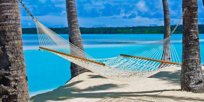 4000x2668 HD Hammock on Beach in the South Pacific Wallpaper | Fiji | Beach