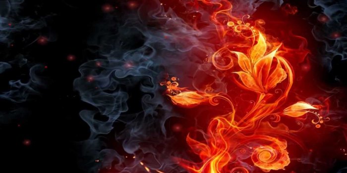 1280x720 Red Fire Animated Wallpaper http://www.desktopanimated.com