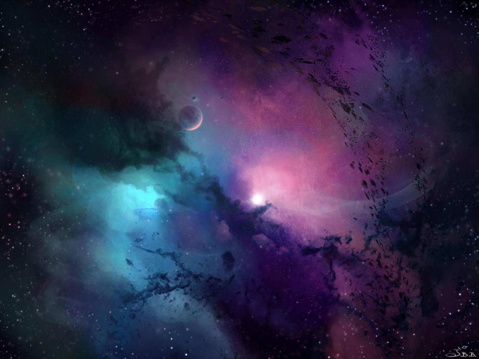 3200x2400 wallpaper planets, space, universe, galaxy, art, glitter HD