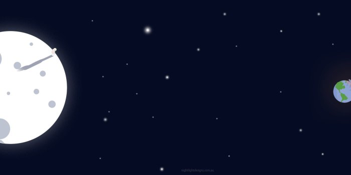 3840x1080 Moon illustration, minimalism, astronaut, space, dual monitors HD