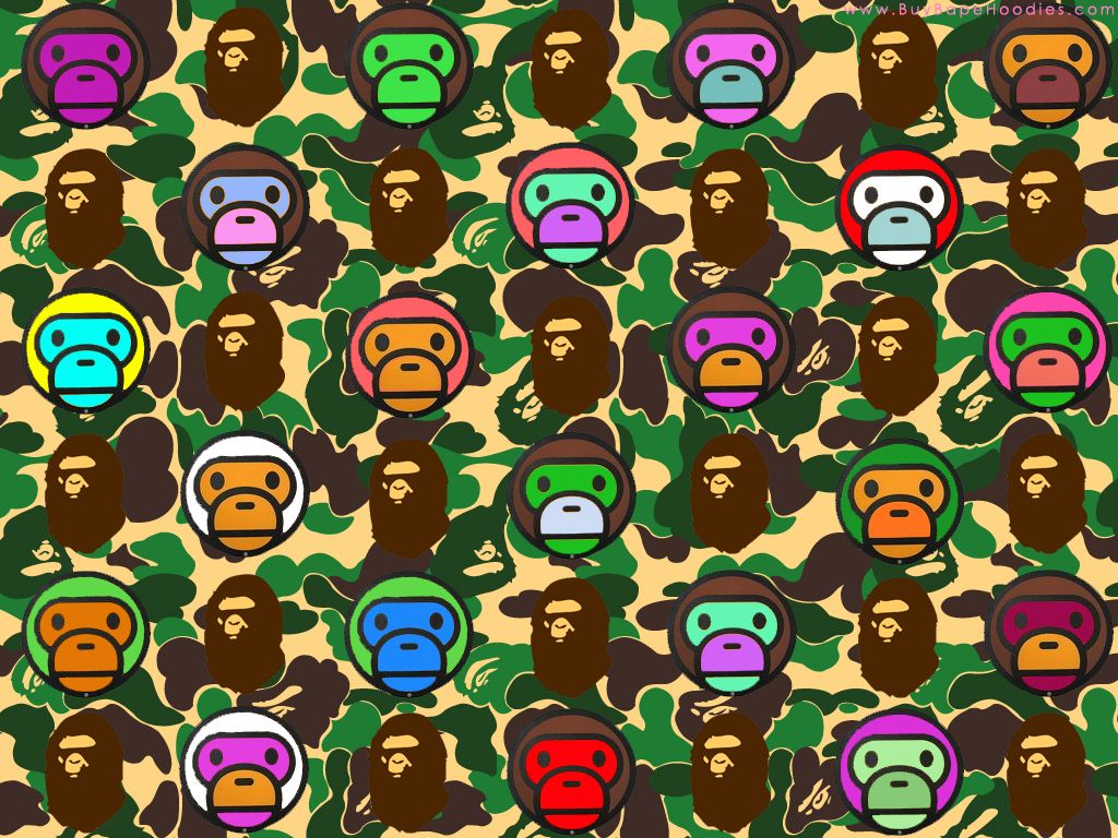 1024x768 Bape Wallpaper on newwallpaperdownload.com