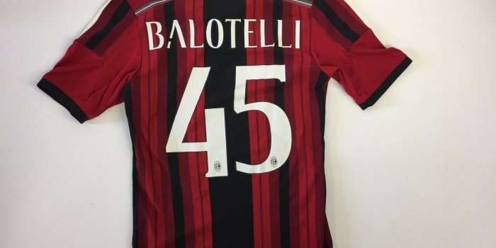 1600x1200 Men's AC MILAN Adidas 2015-16 Series A Season Soccer Jersey Shirt Sz Small  BALOT