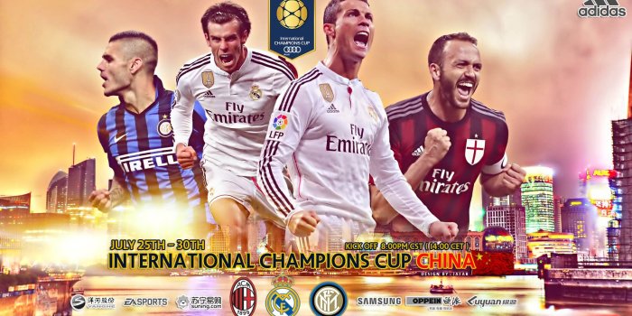 1920x1080 International Champions Cup 2015 AC Milan Real Madrid Inter Milan