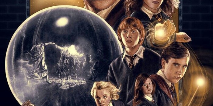 808x1280 The Golden Trio and The Silver Trio. | Harry Potter în 2019