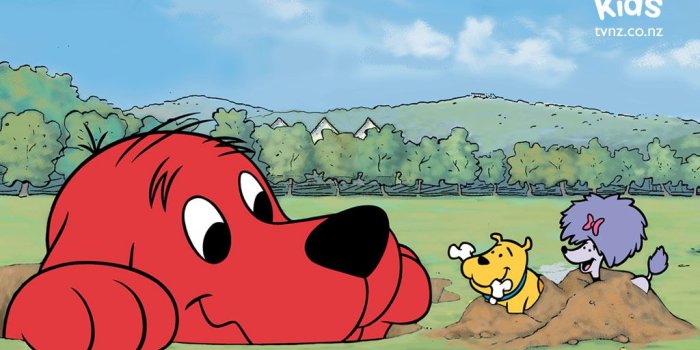 1024x768 Clifford the Big Red Dog wallpaper | WALLPAPER | tvnz.co.nz