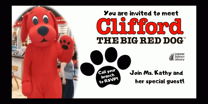 1920x1080 Story time with Clifford the Big Red Dog! - Clifford - Monday, March 18