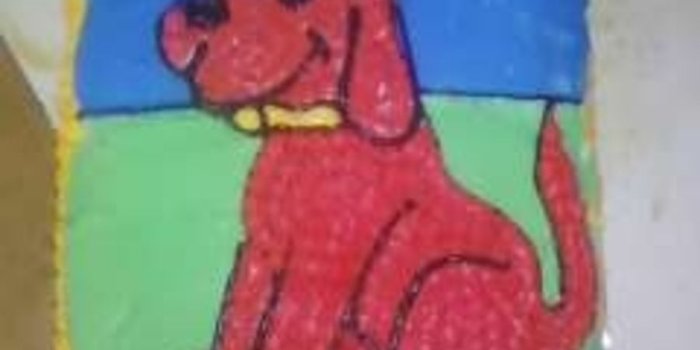 900x1200 Clifford The Big Red Dog - CakeCentral.com