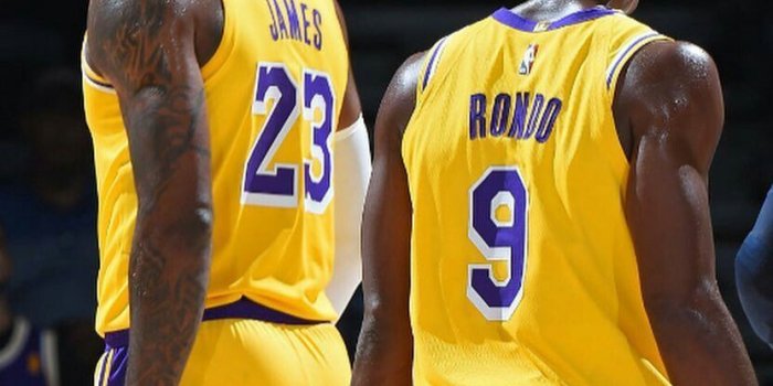 832x1040 Lebron James and Rajon Rondo | Lebron James - Los Angeles Lakers