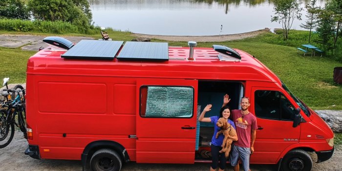 1920x1080 Clifford the Big Red Van - The Owen's Adventure in van life living