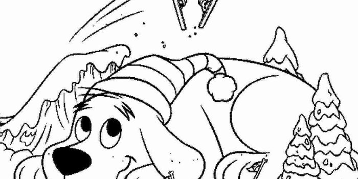 1000x896 Clifford The Big Red Dog Coloring Pages at GetDrawings.com | Free