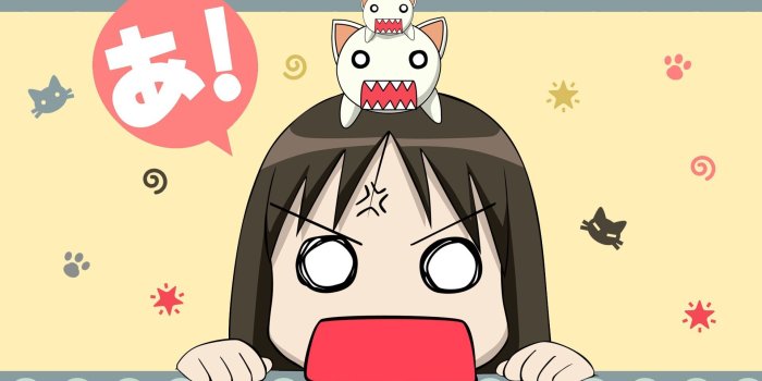 1920x1200 Azumanga Daioh Wallpaper: Angry Osaka - Minitokyo