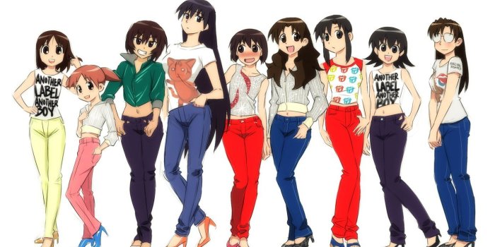 1388x800 The girls | Azumanga Diaoh | Azumanga daioh, Anime, Manga anime