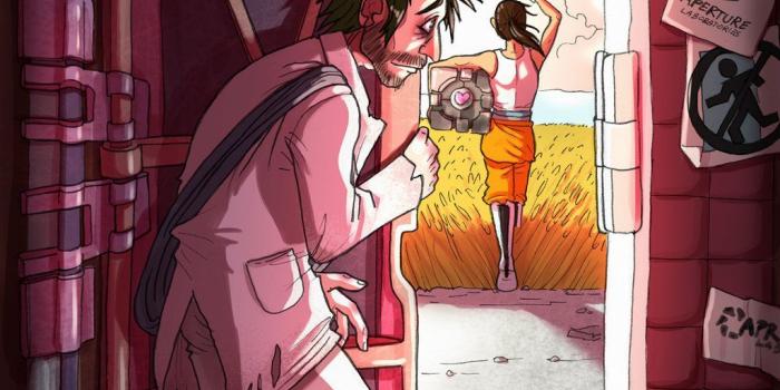 1024x1539 Farewell my dear Chell by =iisjah on deviantART | Science is Fun