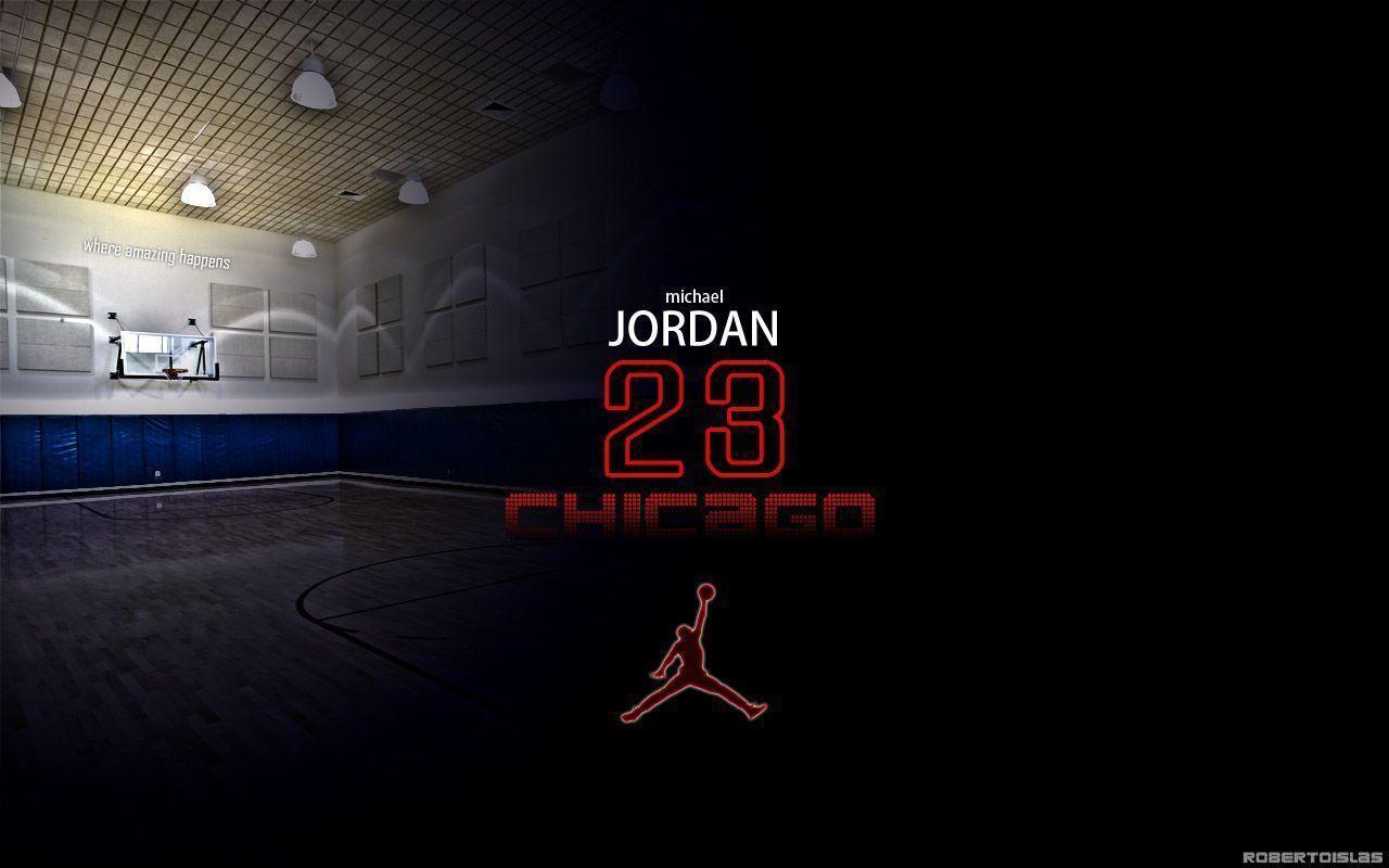 1280x800 Michael Jordan Logo Wallpapers
