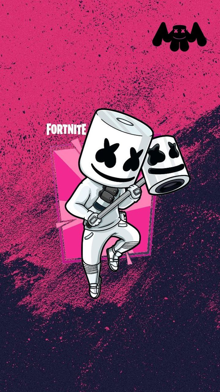 720x1280 Wallpaper - Skin Marshmello | FORTNITE | Gaming wallpapers, Screen