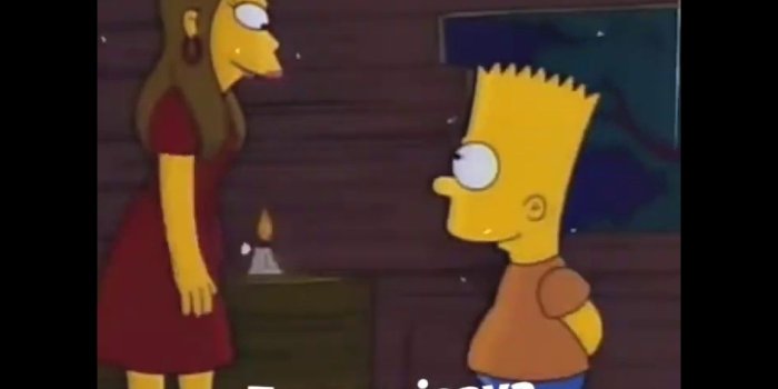 1280x720 Sad edit - Bart Simpson