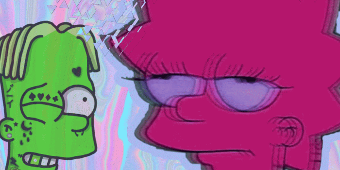 1024x768 freetoedit simpsons lisasimpson bartsimpson sad edit...