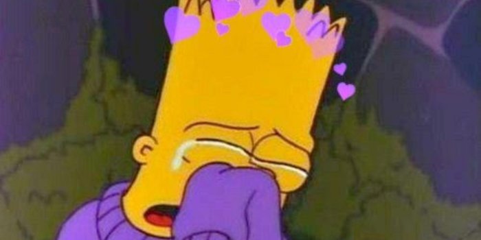 2574x1920 486c2616 #freetoedit#bartsimpson #flowers #sad #sweater #simpsons